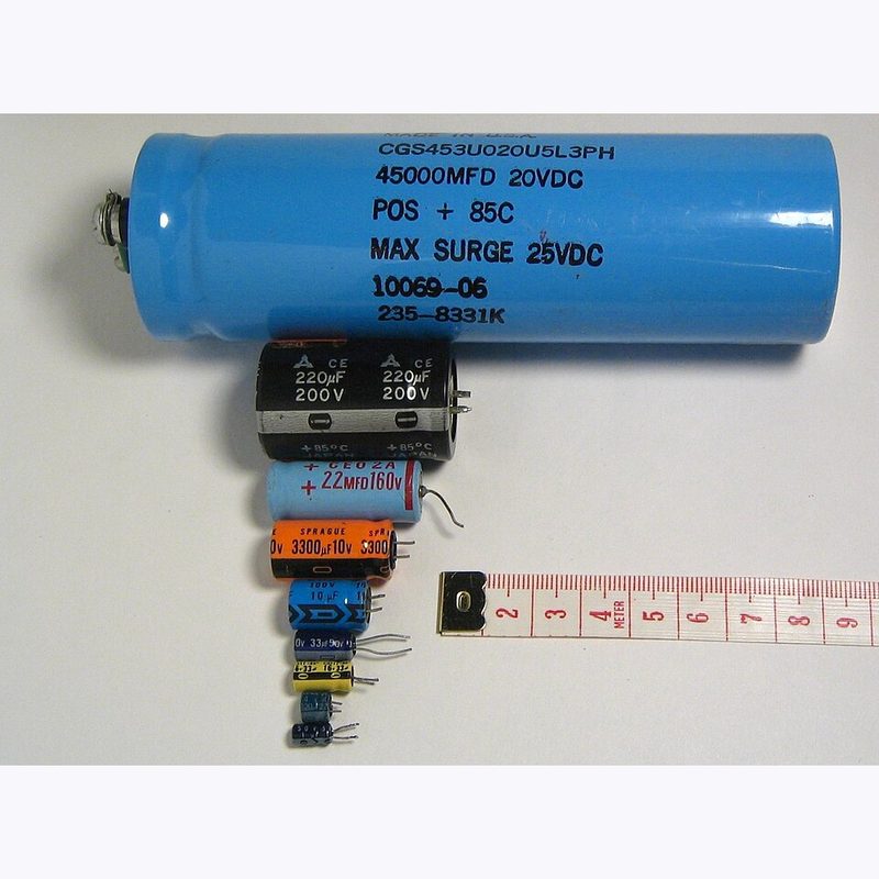 Electrolytic Capacitor Assortment Kit (120 pcs)