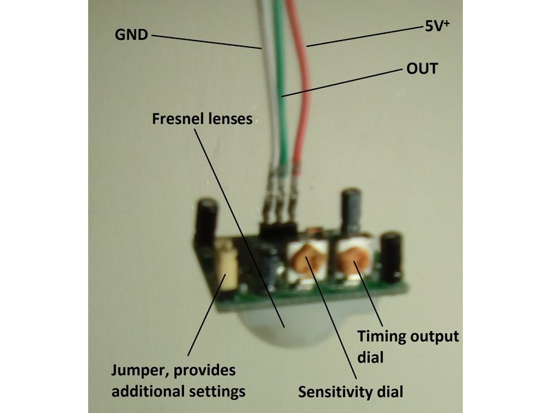 HC-SR501 PIR Motion Sensor