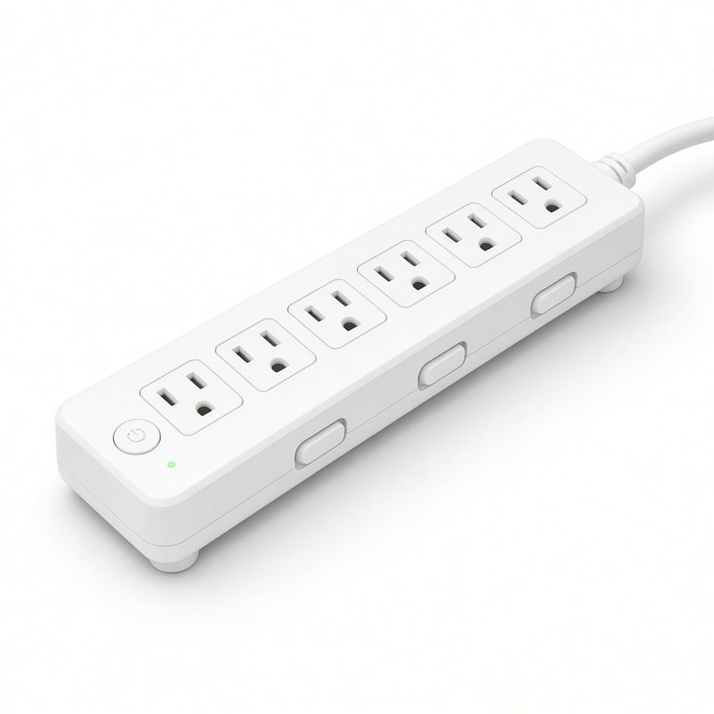 Power Strip with Adapters