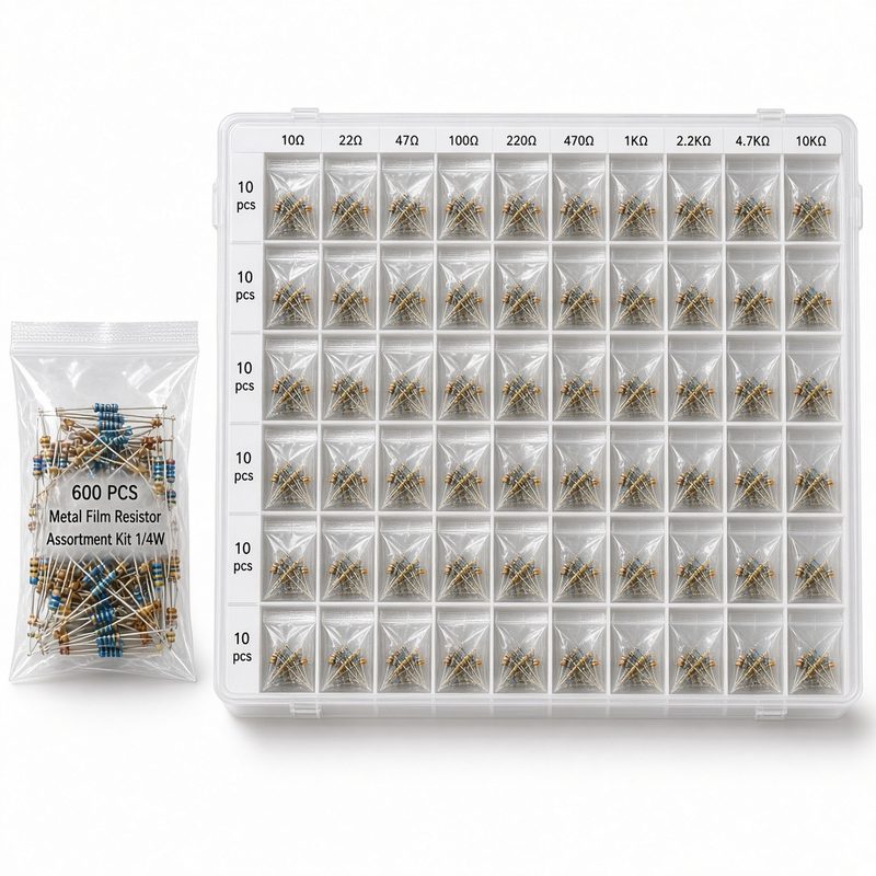Resistor Assortment Kit (600 pcs)