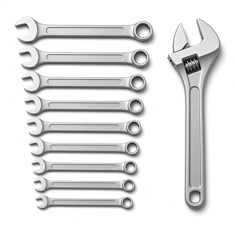 Spanner Set and Wrench