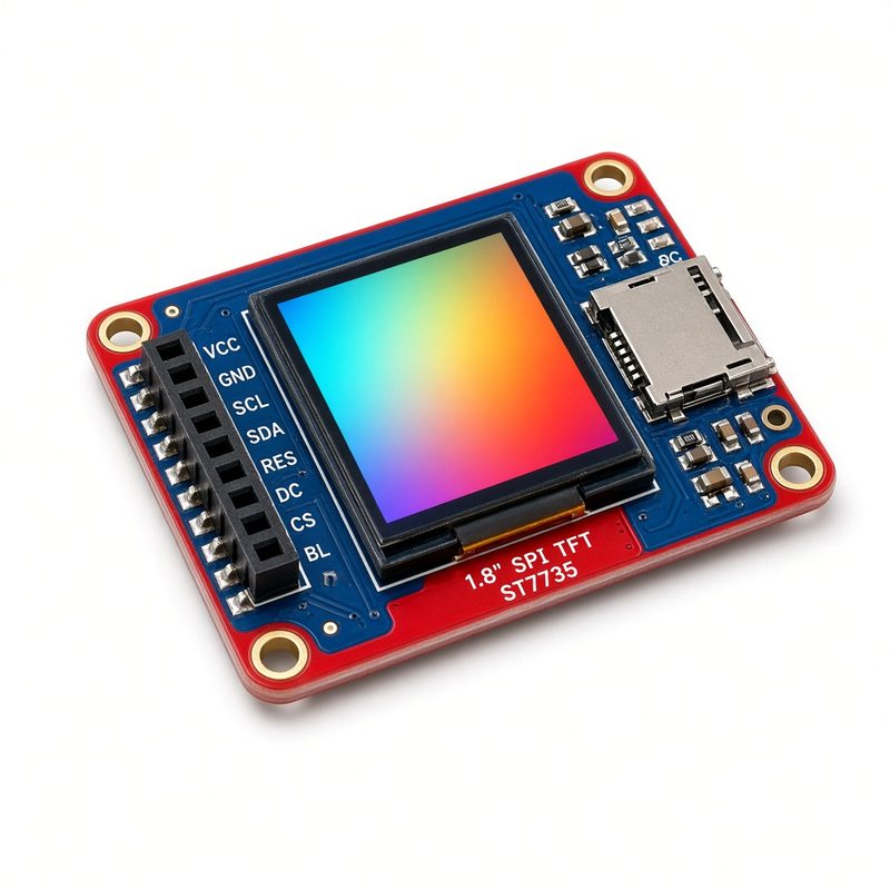 1.8 inch SPI TFT Display 128x160 (ST7735)