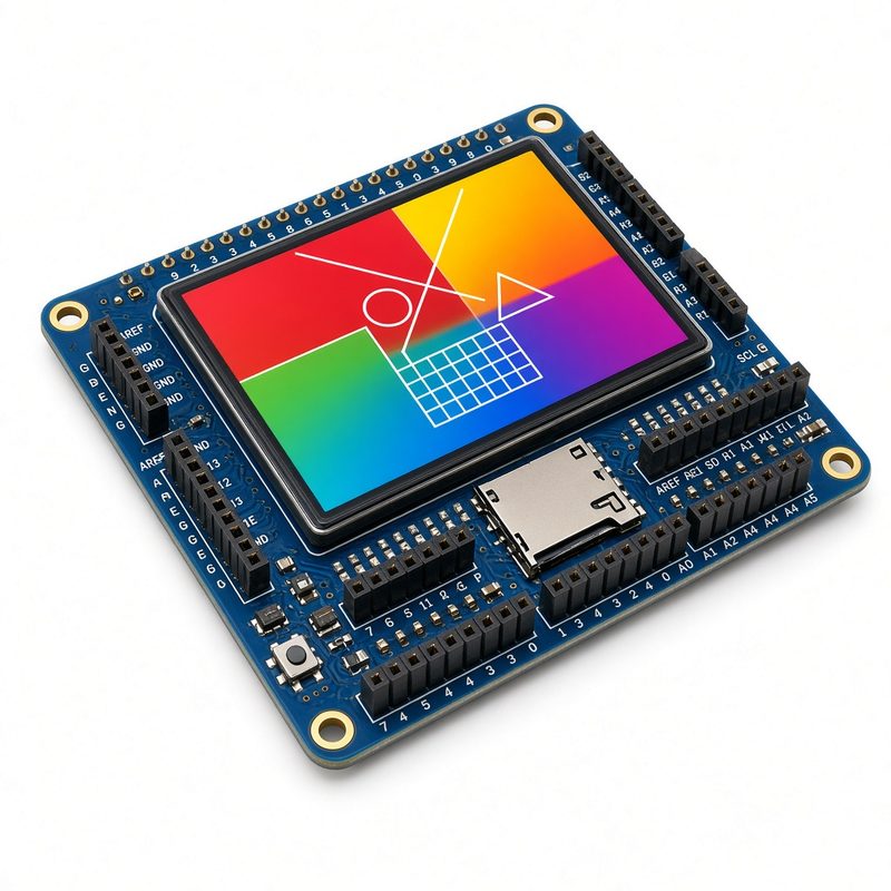 2.4 inch TFT Touchscreen LCD Display Shield for Arduino Uno